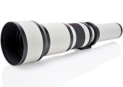 Opteka 650-1300mm (with 2x- 1300-2600mm) Telephoto Zoom Lens for Olympus Micro Four Thirds OM-D E-M10, E-M5, E-M1, PEN E-PL10, E-PL7, E-PL6, E-PL5, E-PL3, E-PL1, E-PL1s, E-P5, E-P3, E-P2, E-PM2, E-PM1
