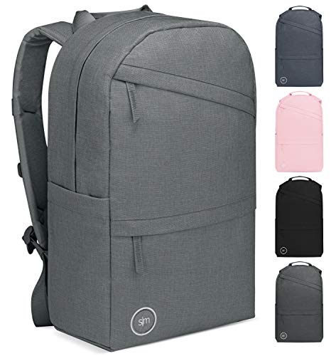 Simple Modern Legacy Backpack with Laptop Compartment Sleeve - 15L Travel Bag for Men & Women College Work School -Slate