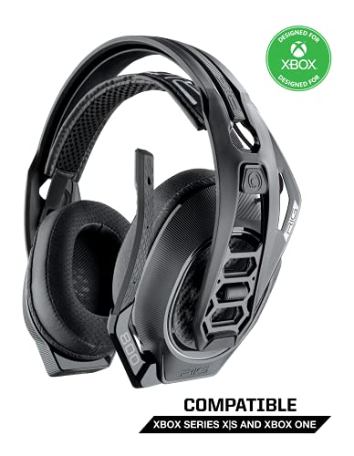 RIG 800LX Wireless Gaming Headset for Xbox Series X|S, Xbox One, Windows 10/11 PCs with Dolby Atmos for Headphones 3D Surround Sound - 24 Hour Battery - Lag-Free 2.4GHz with Adapter