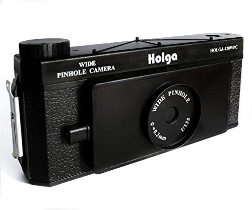 Holga 120 WPC Panoramic Pin Hole Camera Wide Format Film Lomo Camera Black