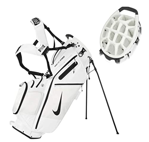 Nike Golf Stand Bag - Air Hybrid, Sports, Lite - Unisex (AIR Hybrid - White (14-Divider))