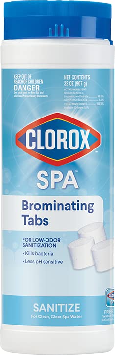 Clorox Spa 20001CSP Brominating Tablets, 1.5-Pound