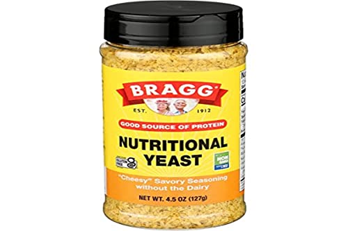 Bragg Premium Nutritional Yeast Seasoning 4.5 Ounce (Packaging May Vary)