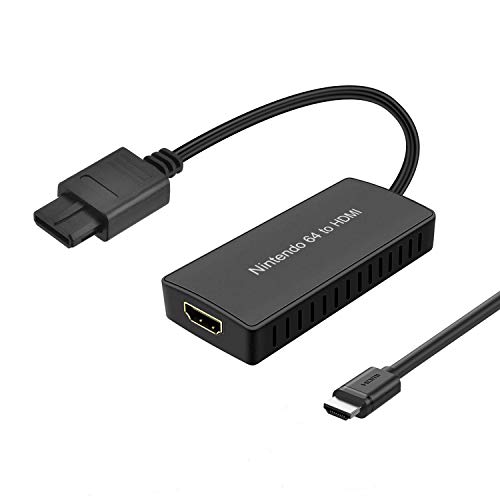 Y.D.F N64 to HDMI Converter, HD Link Cable for N64, Nintendo 64 to HDMI Compatible Nintendo 64/ Game Cube/ SNES/ SFC（Plug and Play, no Power Supply Required.）