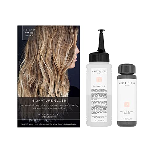 Kristin Ess The One Signature Hair Gloss - Winter Wheat: Light Neutral Blonde