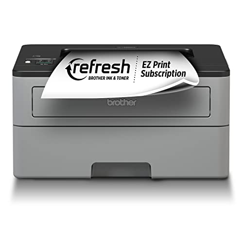 Brother Compact Monochrome Laser Printer, HL-L2350DW, Wireless Printing, Duplex Two-Sided Printing, Amazon Dash Replenishment Ready