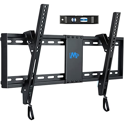 Mounting Dream TV Mount for Most 37-70 Inch TV, Universal Tilt TV Wall Mount Fit 16', 18', 24' Stud with Loading Capacity 132lbs, Max Vesa 600 x 400mm, Low Profile Flat Wall Mount Bracket