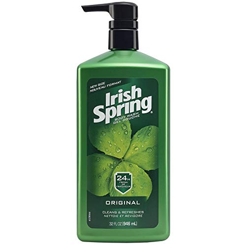 Irish Spring Men's Body Wash Pump, Original - 32 Fluid Ounce