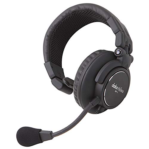 Datavideo HP-1 Single-Ear Headset with Microphone for ITC Intercom Systems