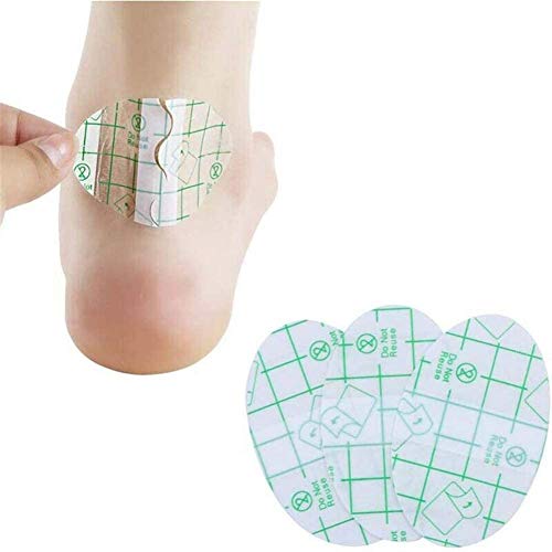 MLGY Waterproof Anti-wear Shoe Sticker 100 pcs, Foot Care Protection Pad, Blister Pads, Blister Bandages, Ultra-Thin Transparent Self-Adhesive Heel Anti-Wear Sticker, Protect Skin from Rubbing Shoes.