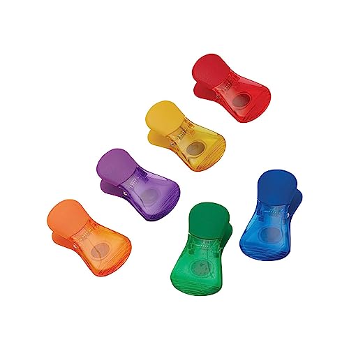 Farberware Classic Wide Bag Clips, 6 CT, Colors may vary