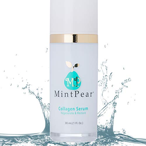 Collagen Peptides Face Serum 30 ml - Anti Aging Skin Care Facial Serum - Collagen Booster Tri Peptide Firming Serum | Wrinkles Reducer & Fine Lines Improves Elasticity
