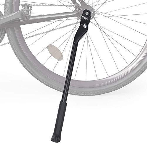 AUTOWT Adjustable Bike Kickstand, Aluminum Alloy Bicycle Side Kickstand Quick Release Bike Side Stand Concealed Spring-Loaded Latch Non-Slip Rear Side for 24-27.5 Inch Mountain Bike and 700C 650C Road