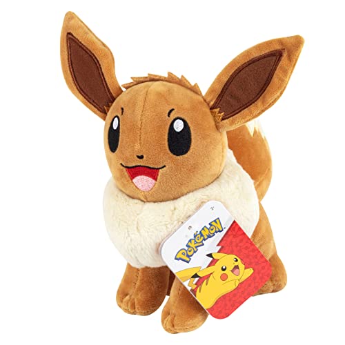 Pokémon 8' Eevee Plush Stuffed Animal Toy - Officially Licensed - Great Gift for Kids