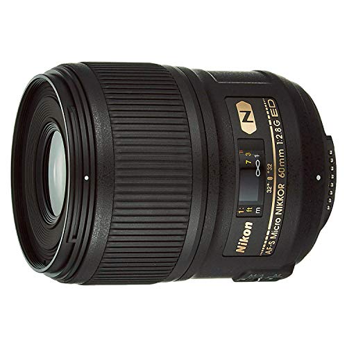 Nikon AF-S FX Micro-NIKKOR 2177 60mm f/2.8G ED Standard Macro Lens for Nikon DSLR Cameras