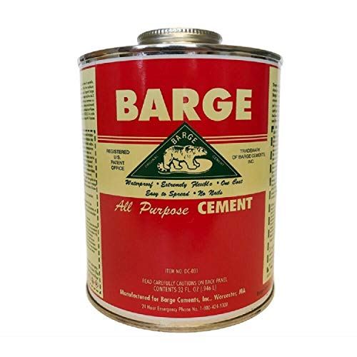 Barge All-Purpose Cement Rubber Leather Shoe Waterproof Glue 1 Qt (O.946 L) (32 Ounces)