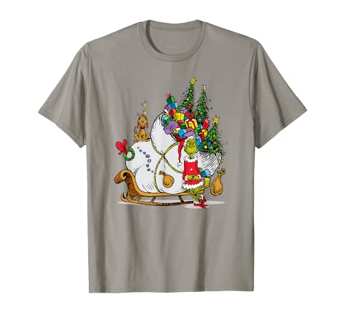 Dr. Seuss Grinch Sleigh T-shirt