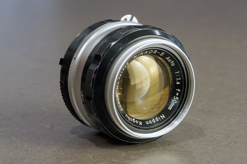 Nippon Kogaku Japan Nikon 50mm f/1.4 f1.4 Nikkor-S non-AI manual focus lens