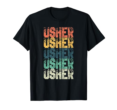 Usher Retro For Ushers T-Shirt