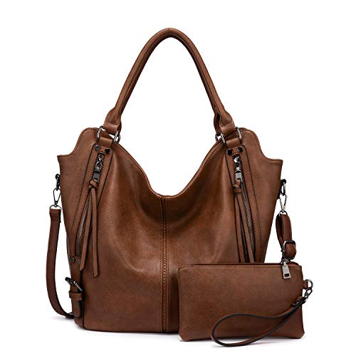 Women Hobo Bags PU Leather Shoulder Bags Large Purses and Handbags with Adjustable Shoulder Strap