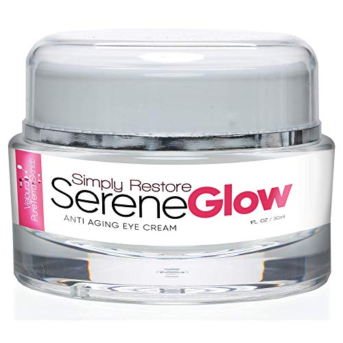 Simply Restore Serene Glow - Anti Aging Eye Cream - Lift and Firm your Eyes and Smile Lines - Help Protect from the Formation of Crows Feet - Protect Your Expression and Beauty - Under Eye Cream