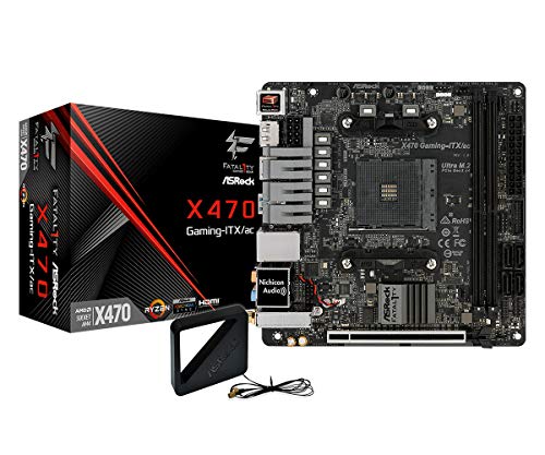 ASROCK AMD X470 Chip Set Mini – ITX Motherboard Fatal1ty X470 Gaming – ITX/AC