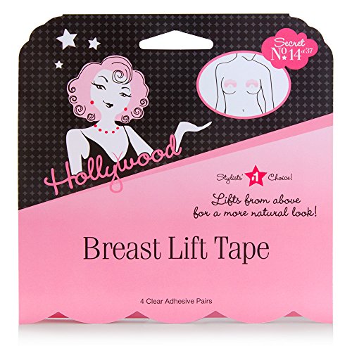 Hollywood Fashion Secrets Breast Lift Tape (Clear), 2-Packs White