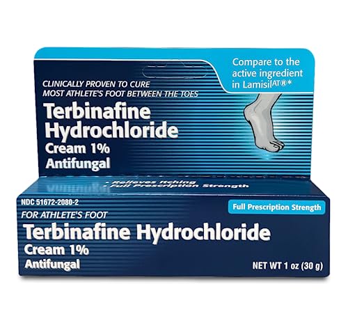 Terbinafine Hydrochloride AntiFungal Cream 1% (1 oz.)