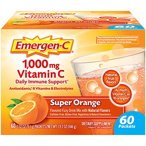 Emergen-C Supplement, 60 Count (Pack of 1)