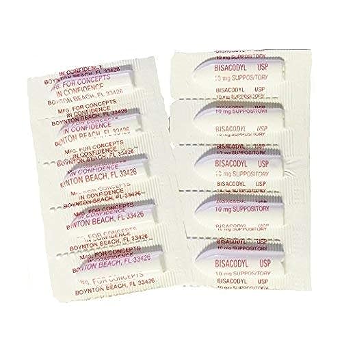 The Magic Bullet Suppository for Constipation - Pack of 10