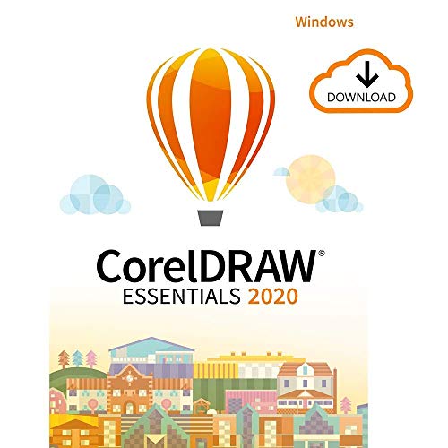 CorelDRAW Essentials 2020 | Graphic Design, Vector Illustration, Page Layout Software for Creative Hobbyists and DIY’ers | Calendars, Cards, Social Media Images and More [PC Download] [Old Version]