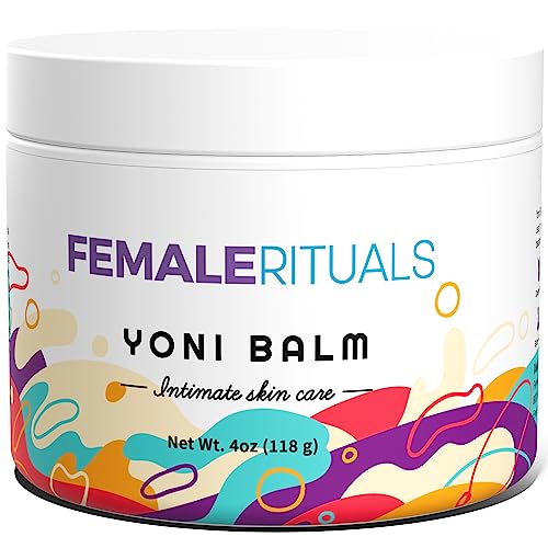 Female Rituals Vulva Moisturizing Cream - Clinically Tested Unscented Vaginal Moisturizer For Dryness, Itching, Burning, Odor, & Irritation - No estrogens or Fragrance - Cream For Vaginal Irritation