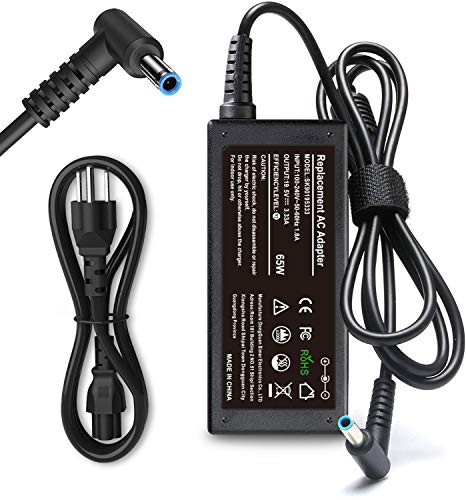 19.5V 3.33A 65W AC Power Adapter Laptop Charger for HP ProBook Charger X360 11 G1 G2 G3 G4 G5 G6 EE,440 G3 G4 G5 G6 G7,450 G3 G4 G5 G6 G7,470 G3 G4 G5,435 G7 440 G1,650 G2 G3 G4 Power Supply Cord