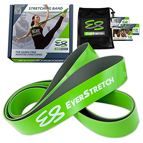 EverStretch Ballet Stretch Band Dance Equipment: 2-Layer Latex Dance Stretch Band for Flexibility Training. Stretch Bands for Dancers. Stretching Bands for Flexibility, Cheer, Pilates and Yoga.