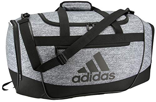 adidas Defender III Medium Duffel, Onix Jersey/Black