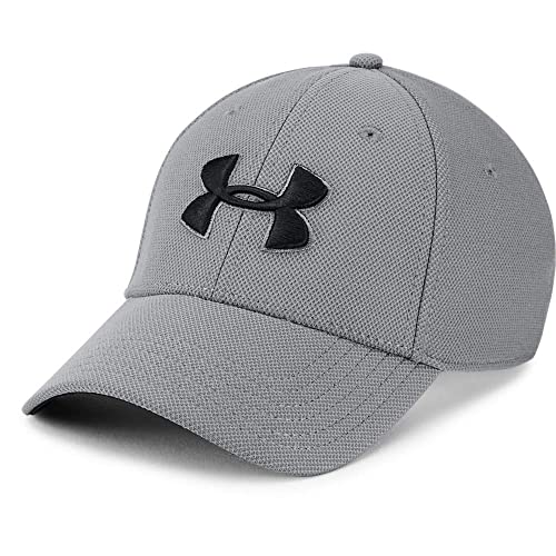 Under Armour Men's Blitzing 3.0 Cap , Graphite (040)/Black , Medium/Large