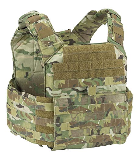 T3 Tomahawk Lightweight Tactical Vest, Lightweight Tactical Vest, Water-Resistant Police Vest and Security Vest for Security Professionals (Multicam)