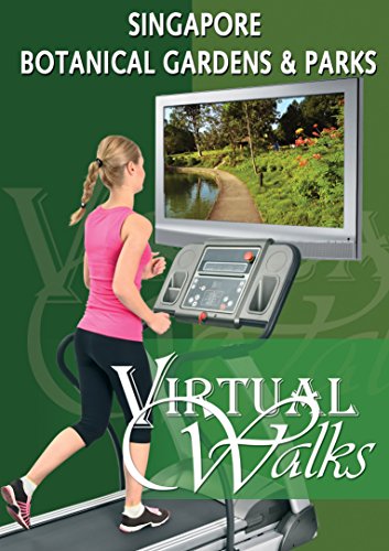 Treadmill Video Botanical Gardens for indoor walking, treadmill and cycling workouts