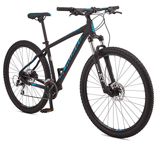 Schwinn Moab 3 Adult Mountain Bike, Mens Large Aluminum Frame, 24 Speeds, 29-Inch Wheels, Hydraulic Disc Brakes, Black