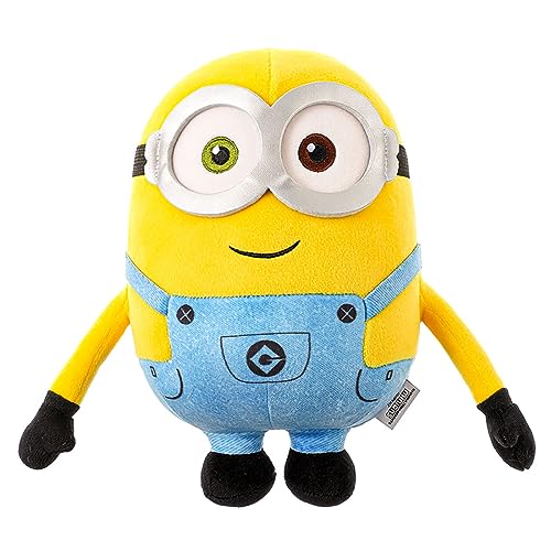 MINISO 7.9' Minions Stuffed Animals Plush Toys (Bob), Cute Sleeping Bedding Stuffed Animals Kawaii Plushies Pillow for Kids Toddler Toys Boys Girls Valentine's Day