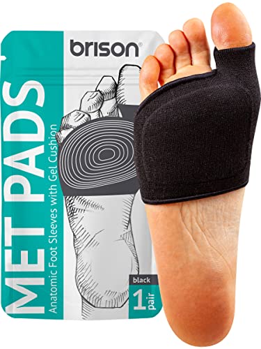 Fabric Metatarsal Pads for Women and Men Ball of Foot Cushion - Gel Sleeves Cushions Pad - Fabric Soft Socks for Supports Feet Pain Relief