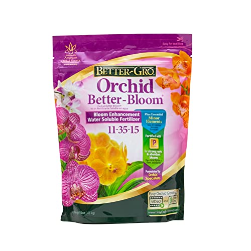 Sun Bulb Company 8305 Better Gro Orchid Plus Bloom Booster Fertilizer, 16-Ounce