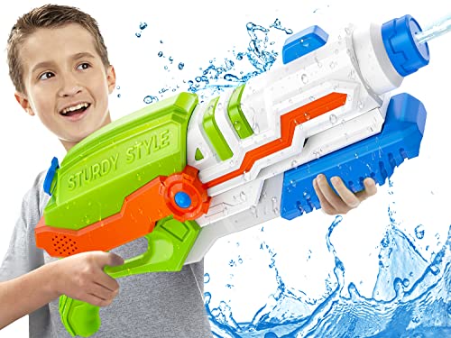 LUDILO Water Gun for Adults, 2100CC Super Big Squirt Water Soaker Blaster Long Range Water Shooter Squirter High Capacity Water Toys for Kids Teens Swimming Pool Toys for Backyard Outdoor