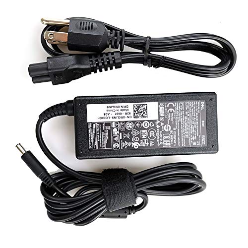 New Dell Original Inspiron Laptop Charger 65W watt 4.5mm tip AC Power Adapter(Power Supply) with Power Cord for Inspiron 13 14 15,3000 5000 7000 Series,5558 5755 3147 7348-2in1 5555 5559,0G6j41 0MGJN