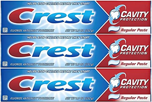Crest Toothpaste Cavity Protection Regular (Pack of 3)