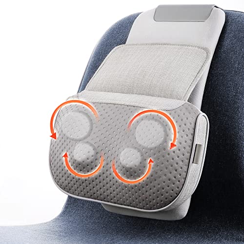Careboda Neck and Back Massager, Shiatsu Shoulder Massage Pillow with Soothing Heat, 3D Kneading Deep Tissue Massages for Muscle Pain Relief, The Best Gift for Family, Friends, Lover