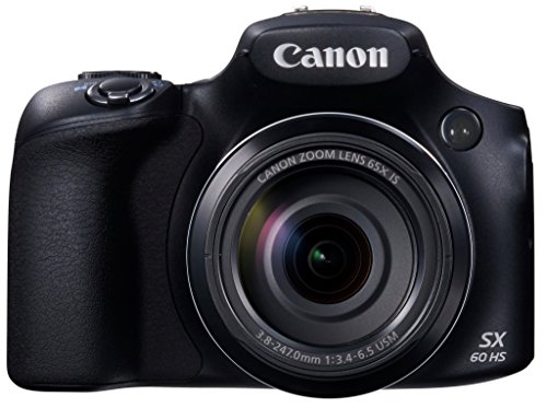 Canon PowerShot SX60 HS Digital Camera - Wi-Fi Enabled - International Version (No Warranty)