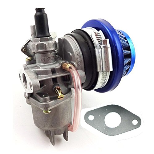 DFuerdivn Carburetor Carb 44mm Air Filter Stack For 47cc 49cc Mini ATV Quad Dirt Pocket Bike Cag Mini Moto Moped Scooter Motocross