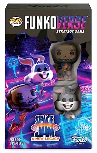 Funko POP Funkoverse: Space Jam 2: A New Legacy 100 2-Pack, Lebron James and Bugs Bunny (Styles May Vary)