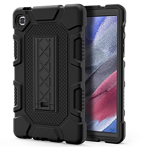 Azzsy Case for Samsung Galaxy Tab A7 Lite 8.7 Inch 2021 (SM-T220/T225), Slim Heavy Duty Shockproof Rugged High Impact Protective Case,Black